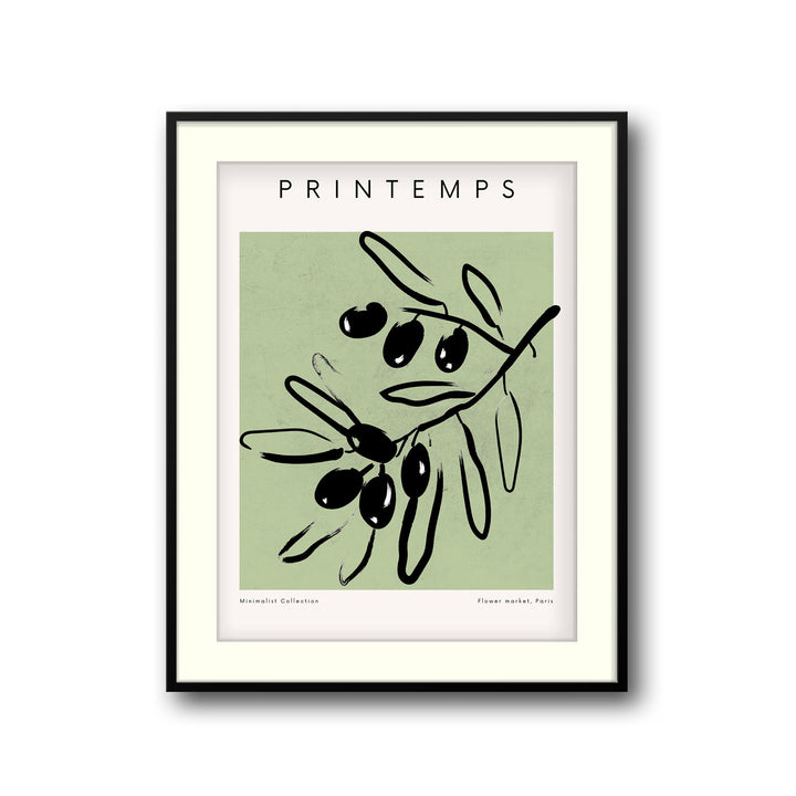 olives art print - High-quality canvas print from Raremango