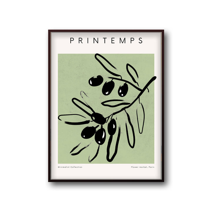 olives art print - High-quality canvas print from Raremango