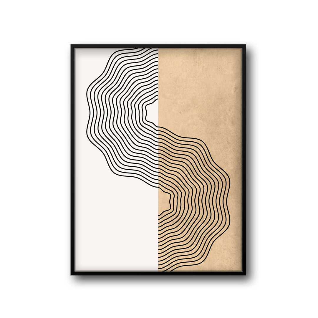 ondas art print - High-quality canvas print from Raremango