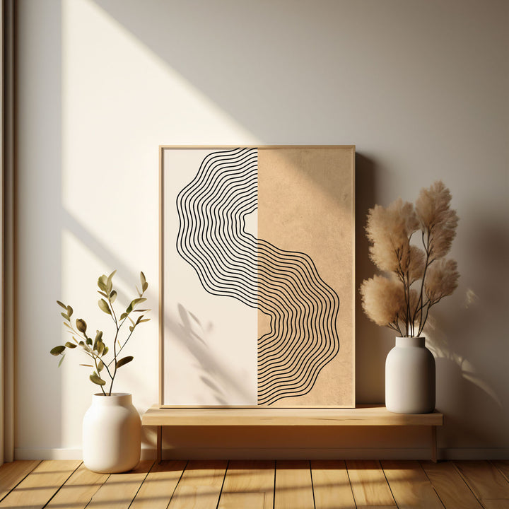 ondas art print - High-quality canvas print from Raremango