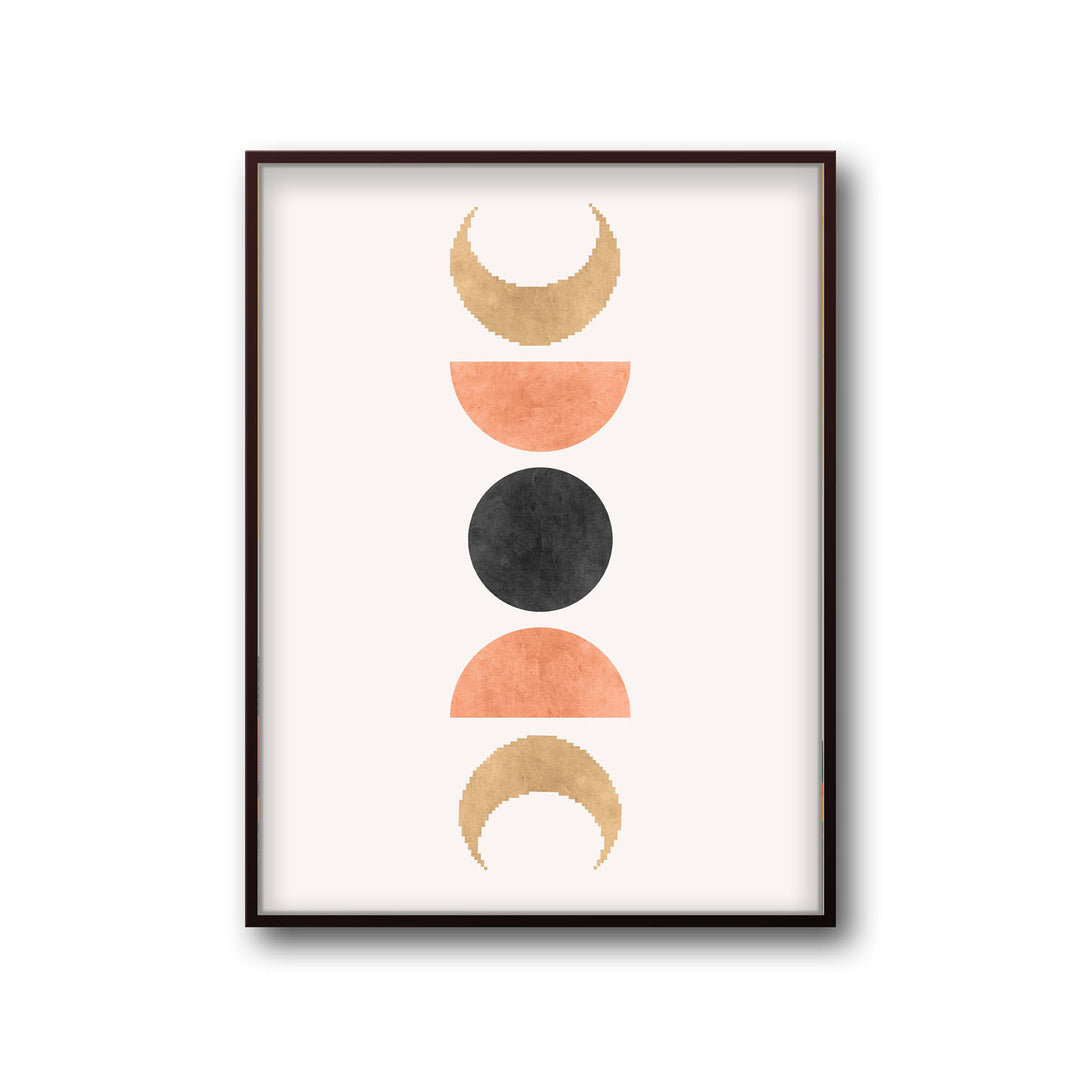 phases art print - High-quality canvas print from Raremango