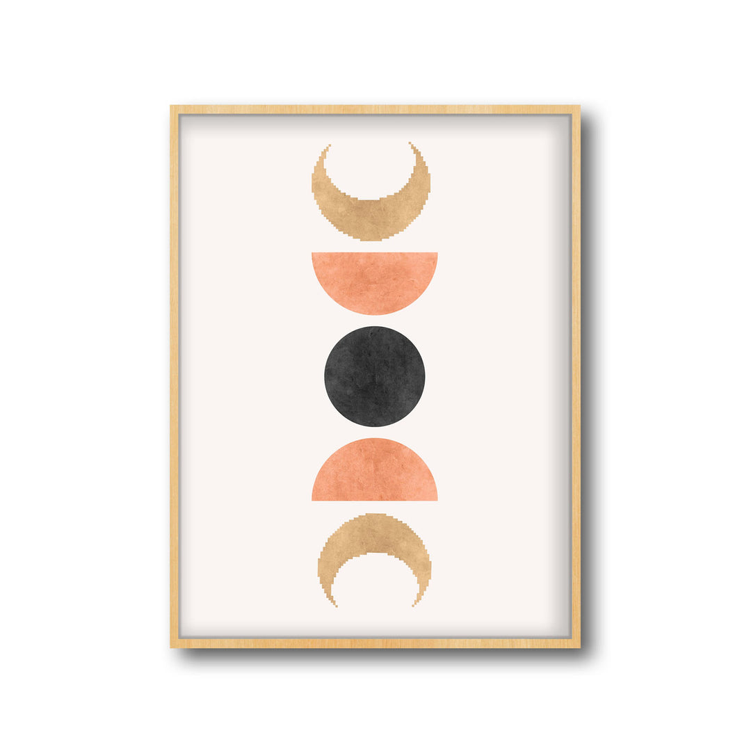 phases art print - High-quality canvas print from Raremango