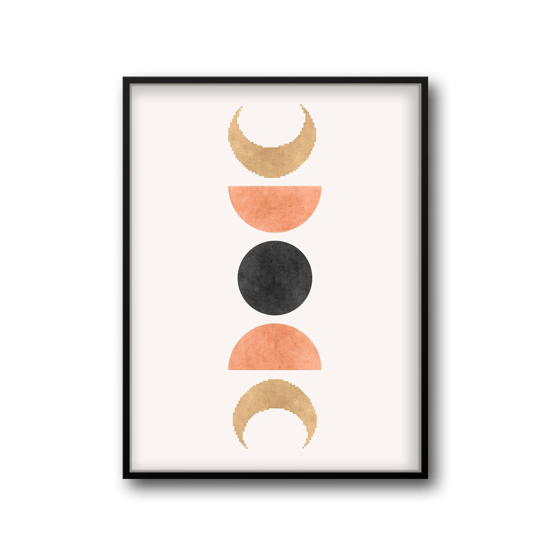 phases art print - High-quality canvas print from Raremango