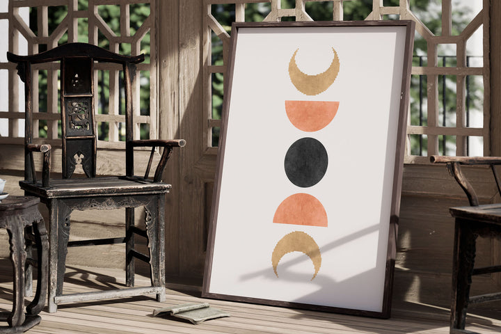 phases art print - High-quality canvas print from Raremango