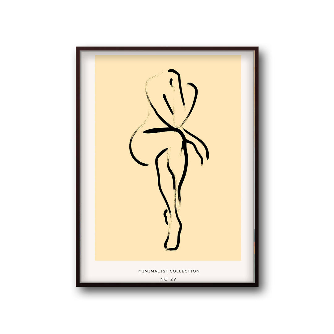 poise art print - High-quality canvas print from Raremango