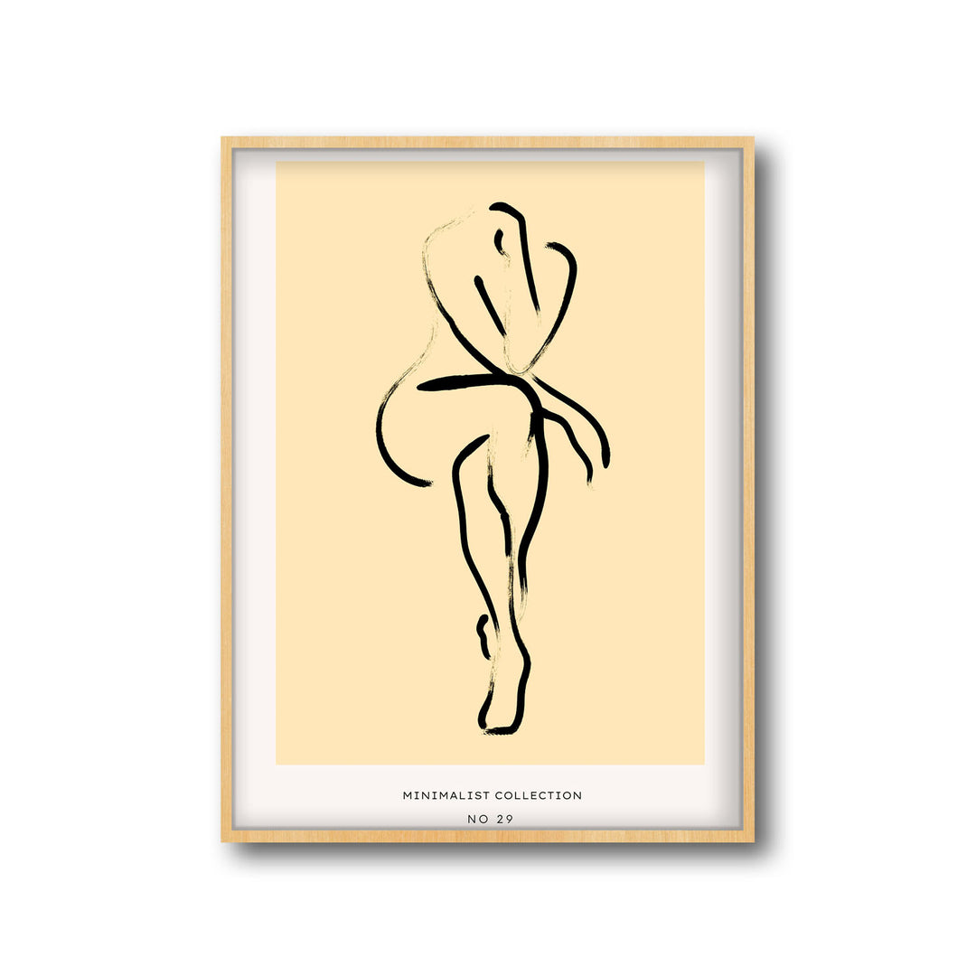 poise art print - High-quality canvas print from Raremango