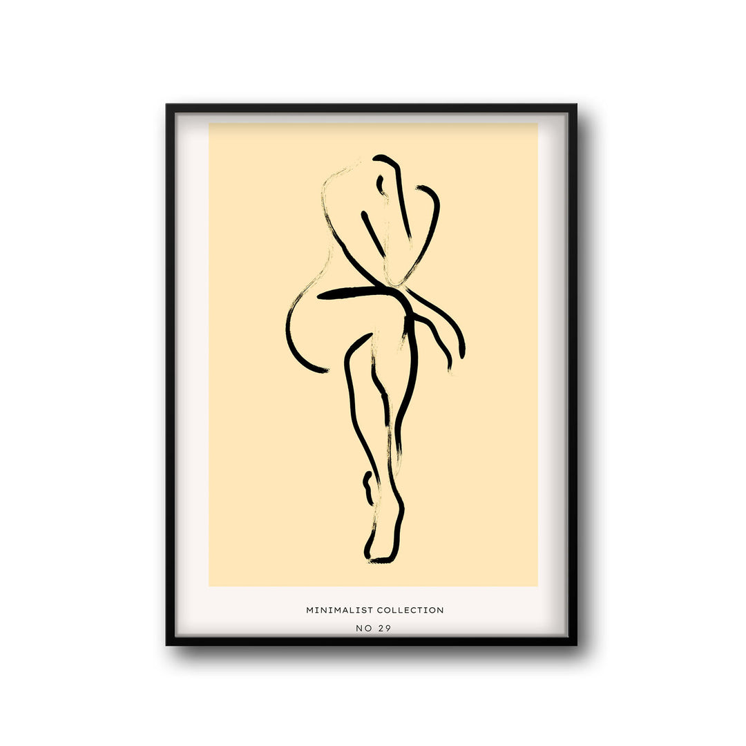 poise art print - High-quality canvas print from Raremango