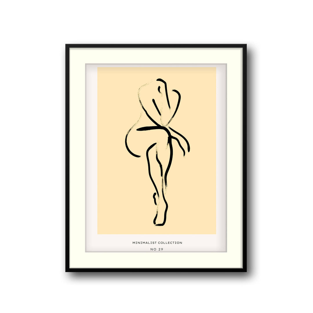 poise art print - High-quality canvas print from Raremango