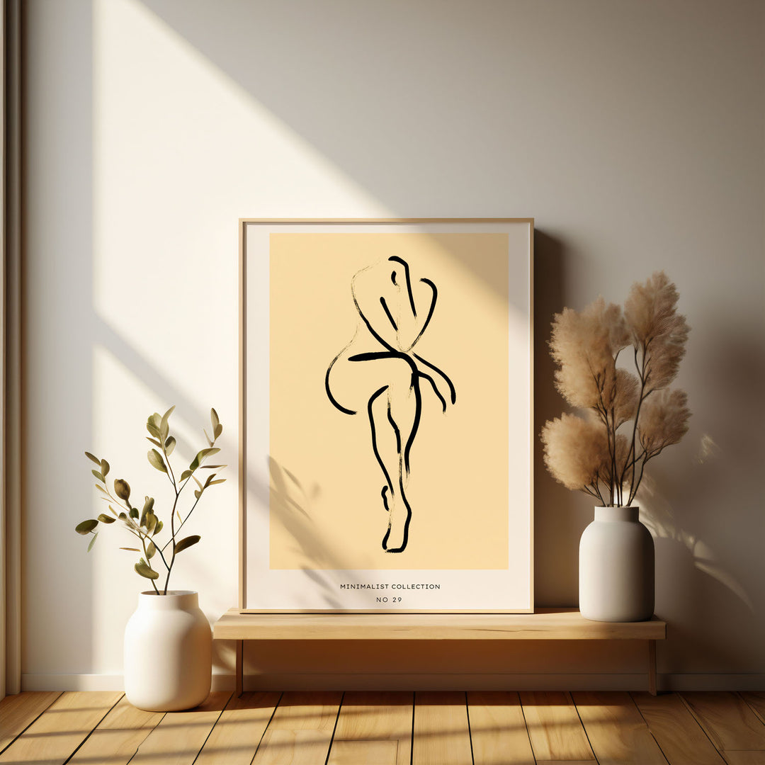 poise art print - High-quality canvas print from Raremango