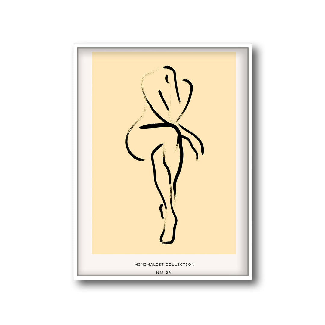 poise art print - High-quality canvas print from Raremango