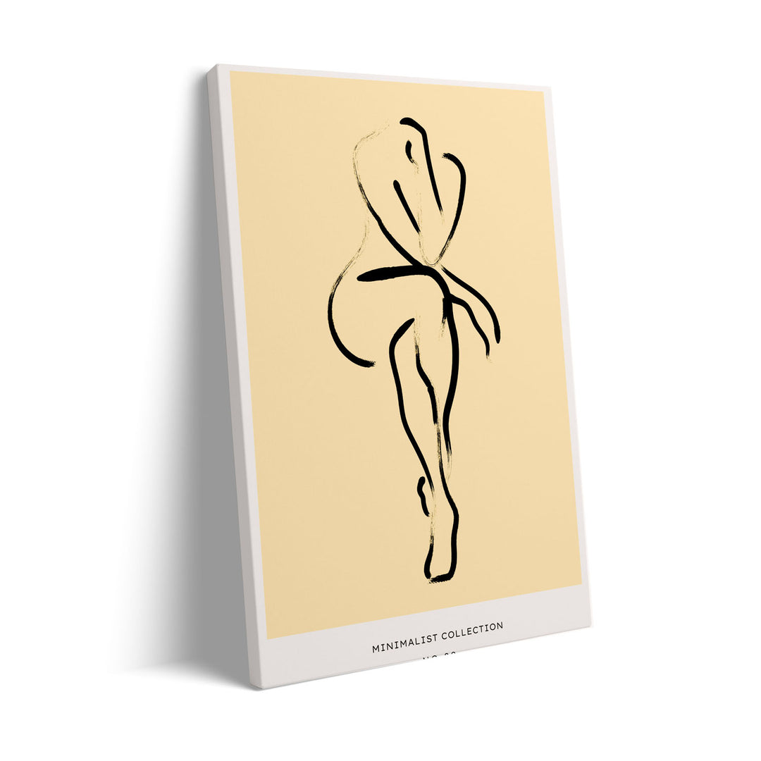 poise art print - High-quality canvas print from Raremango