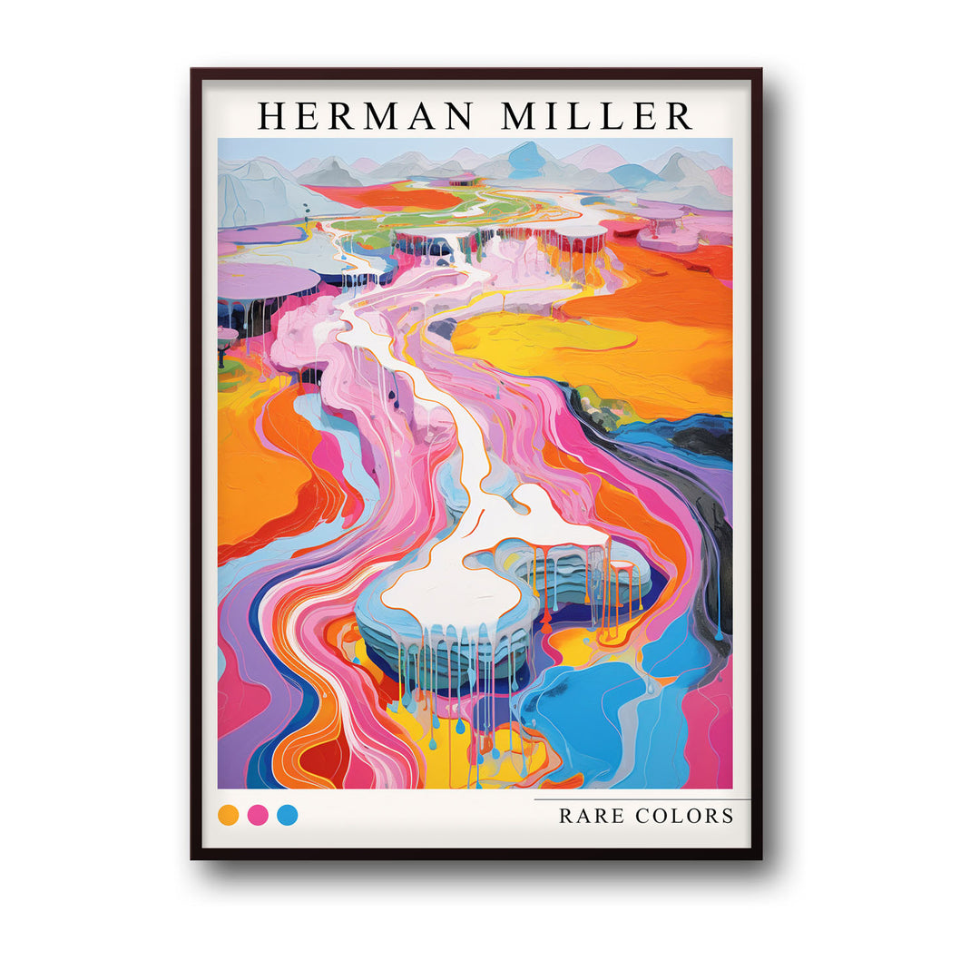 rare-colors-herman-miller canvas art - Shop art for home decor