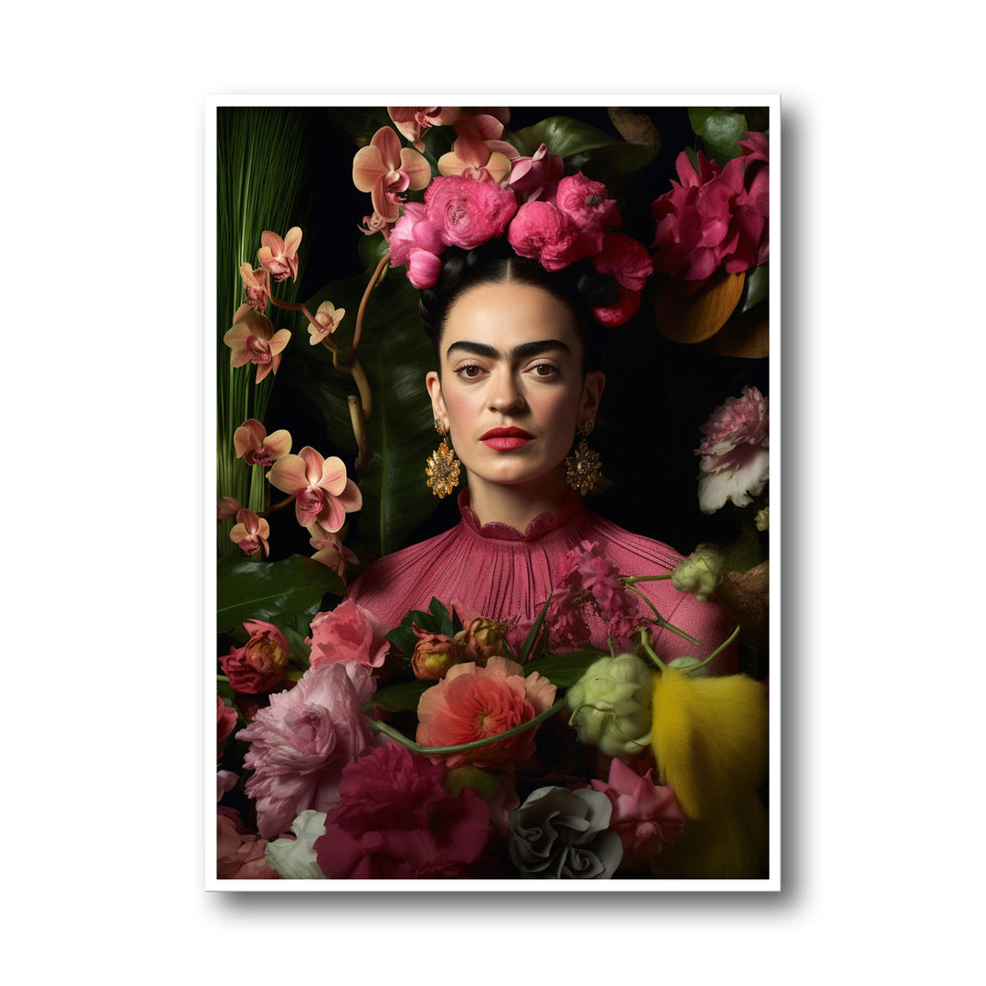 self-potrait-frida-kahlo canvas art - Shop art for home decor