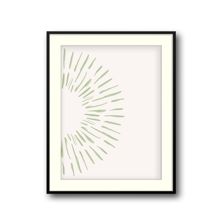 splash-green art print - High-quality canvas print from Raremango