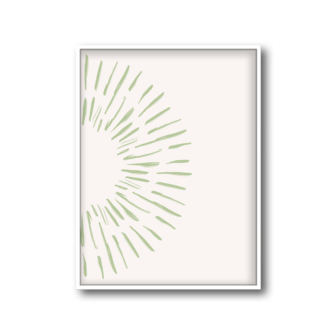 splash-green art print - High-quality canvas print from Raremango