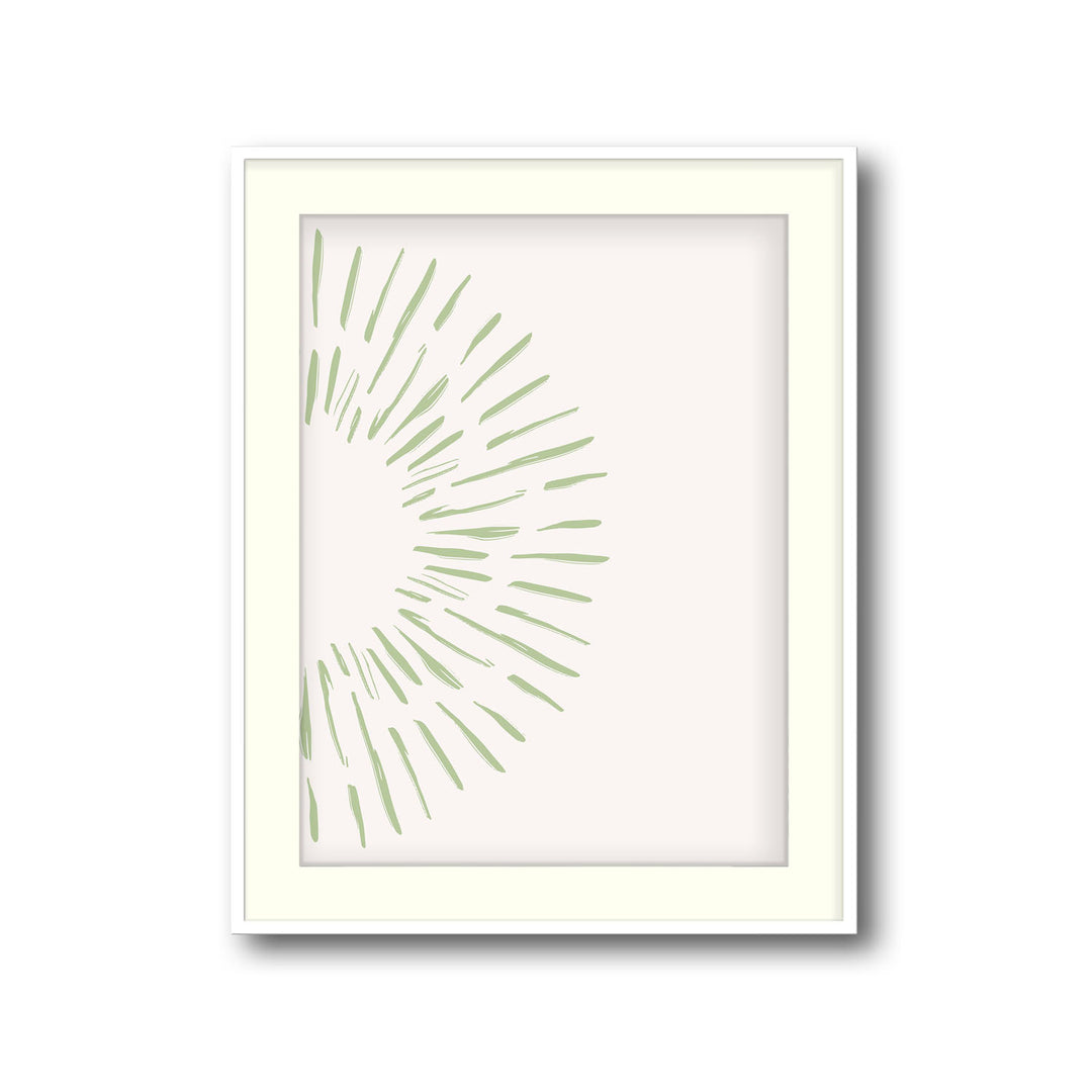 splash-green art print - High-quality canvas print from Raremango