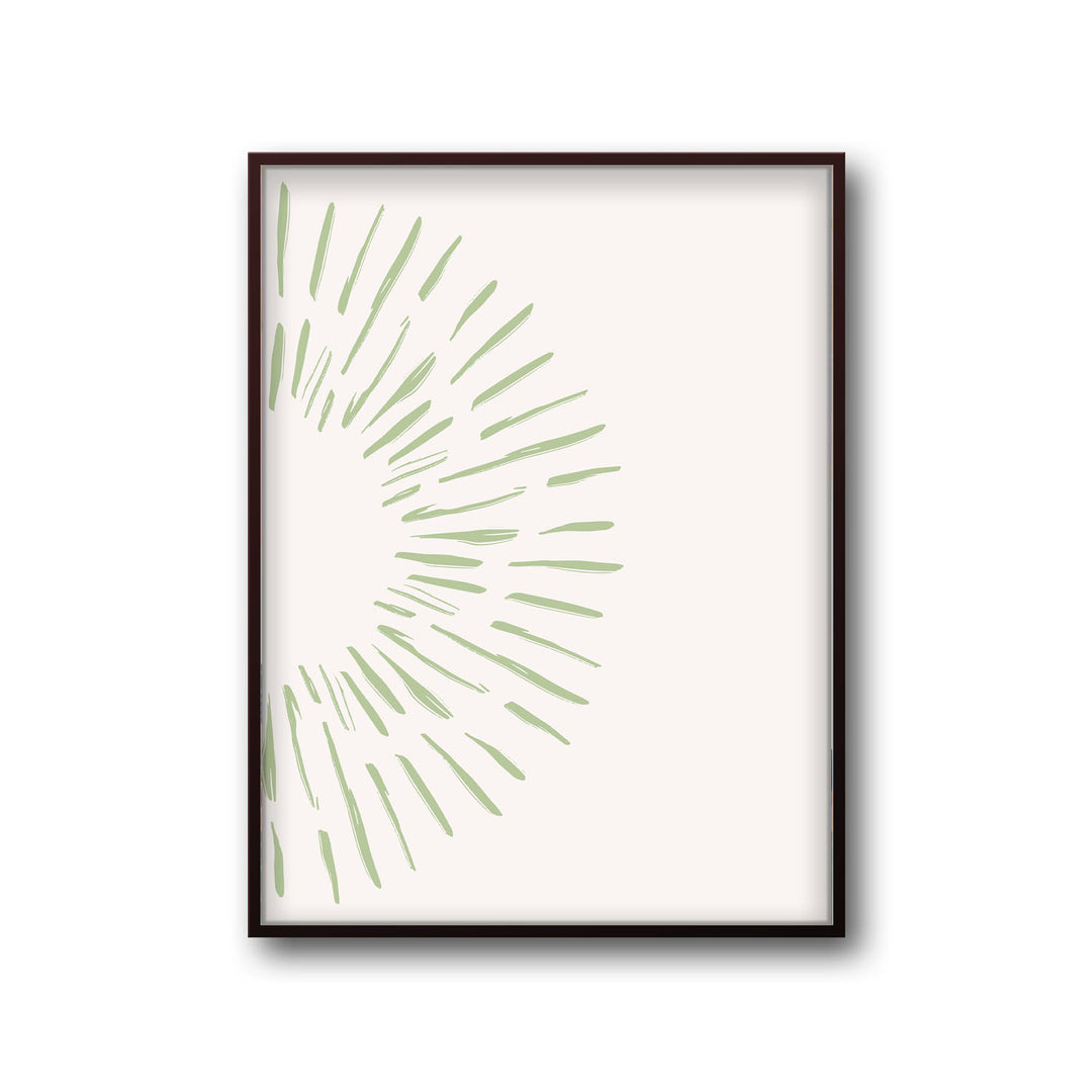 splash-green art print - High-quality canvas print from Raremango