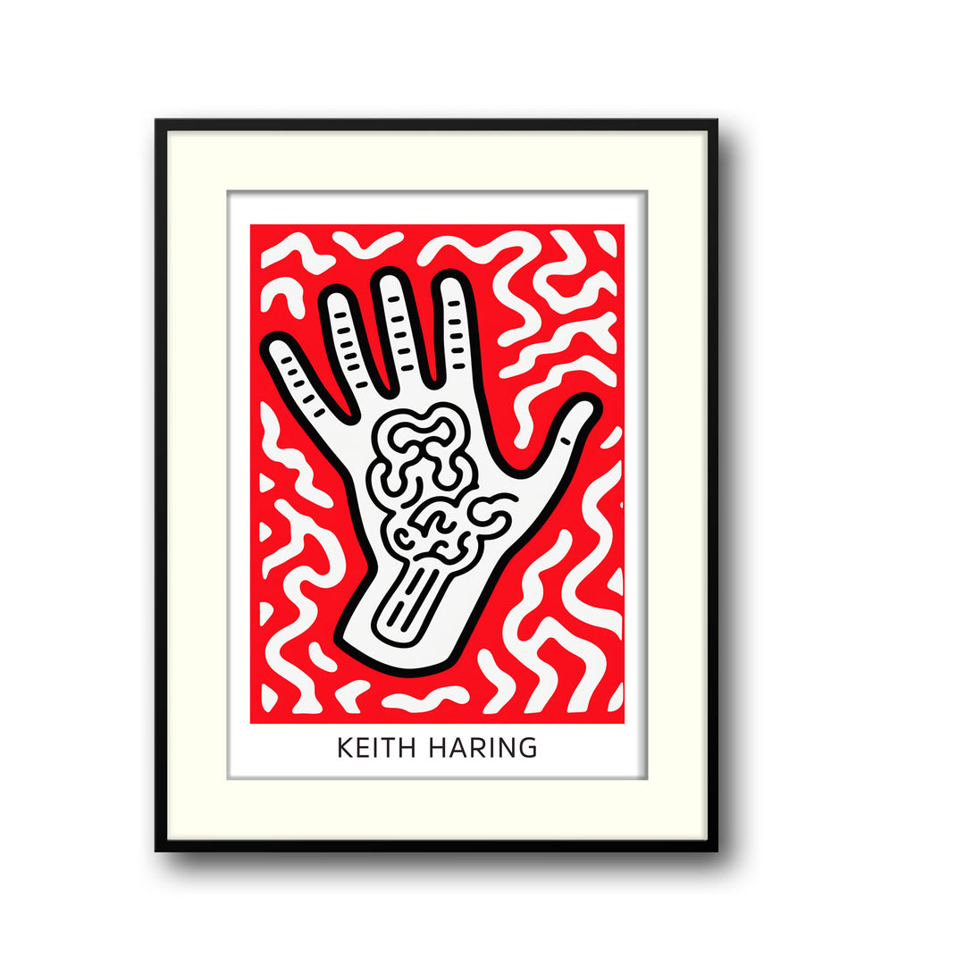 stop-keith-haring canvas art - Shop art for home decor