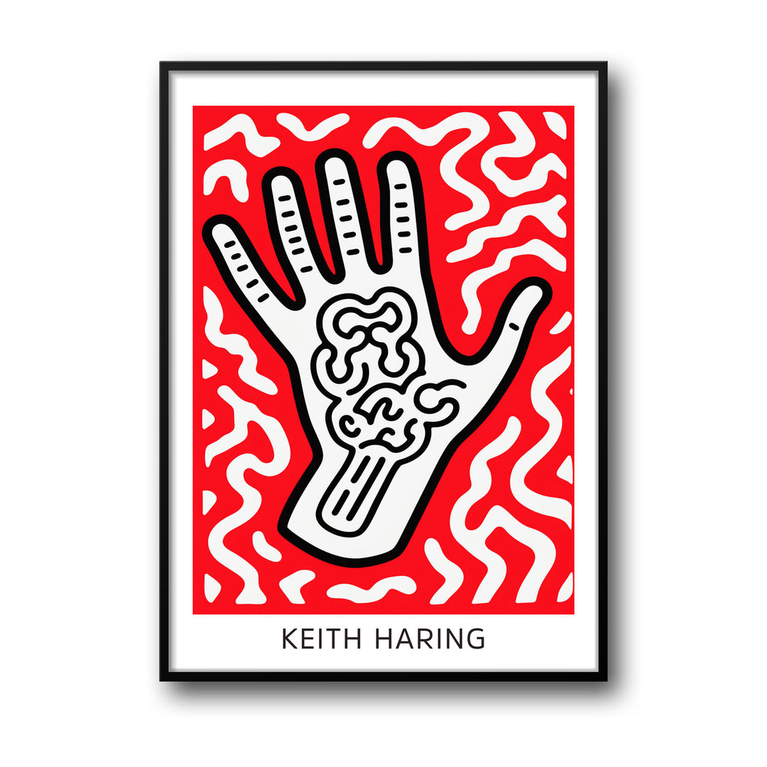 stop-keith-haring canvas art - Shop art for home decor