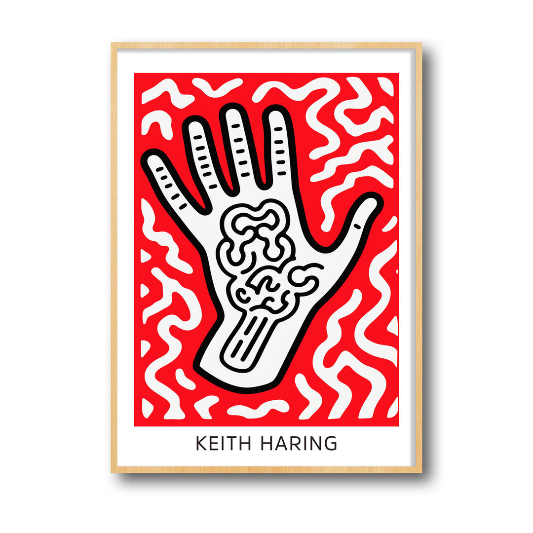 stop-keith-haring canvas art - Shop art for home decor