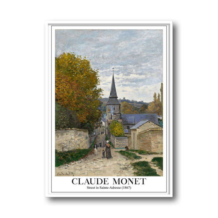 street-in-sainte-adresse-1867-claude-monet canvas art - Shop art for home decor