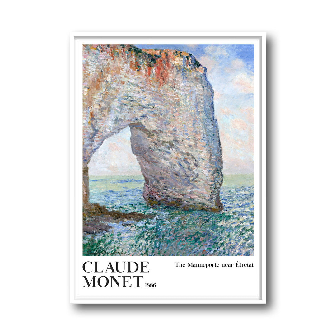 the-manneporte-near-etretat-1186-claude-monet canvas art - Shop art for home decor