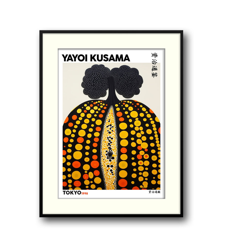 the-pumpkin-yayoi-kusama canvas art - Shop art for home decor