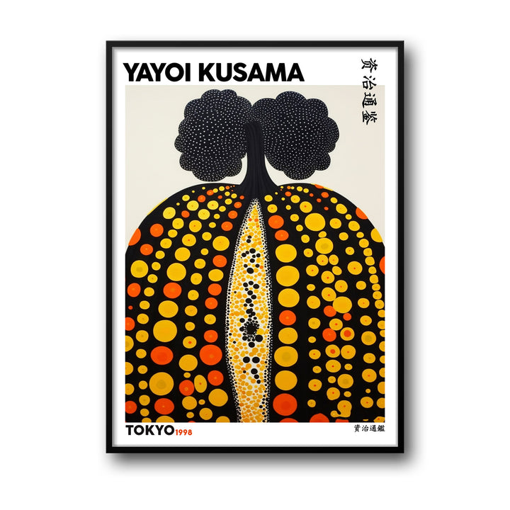 the-pumpkin-yayoi-kusama canvas art - Shop art for home decor