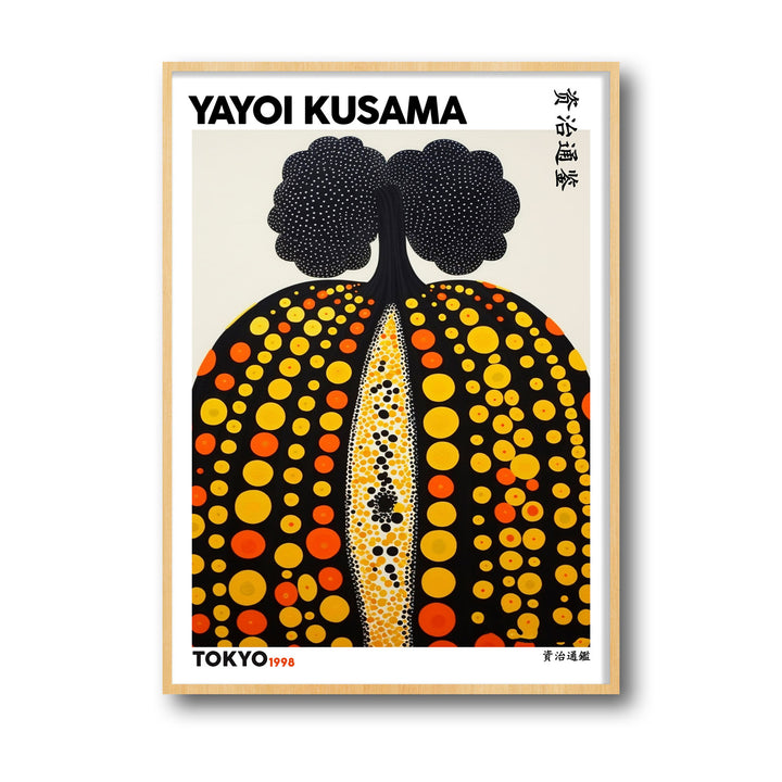 the-pumpkin-yayoi-kusama canvas art - Shop art for home decor