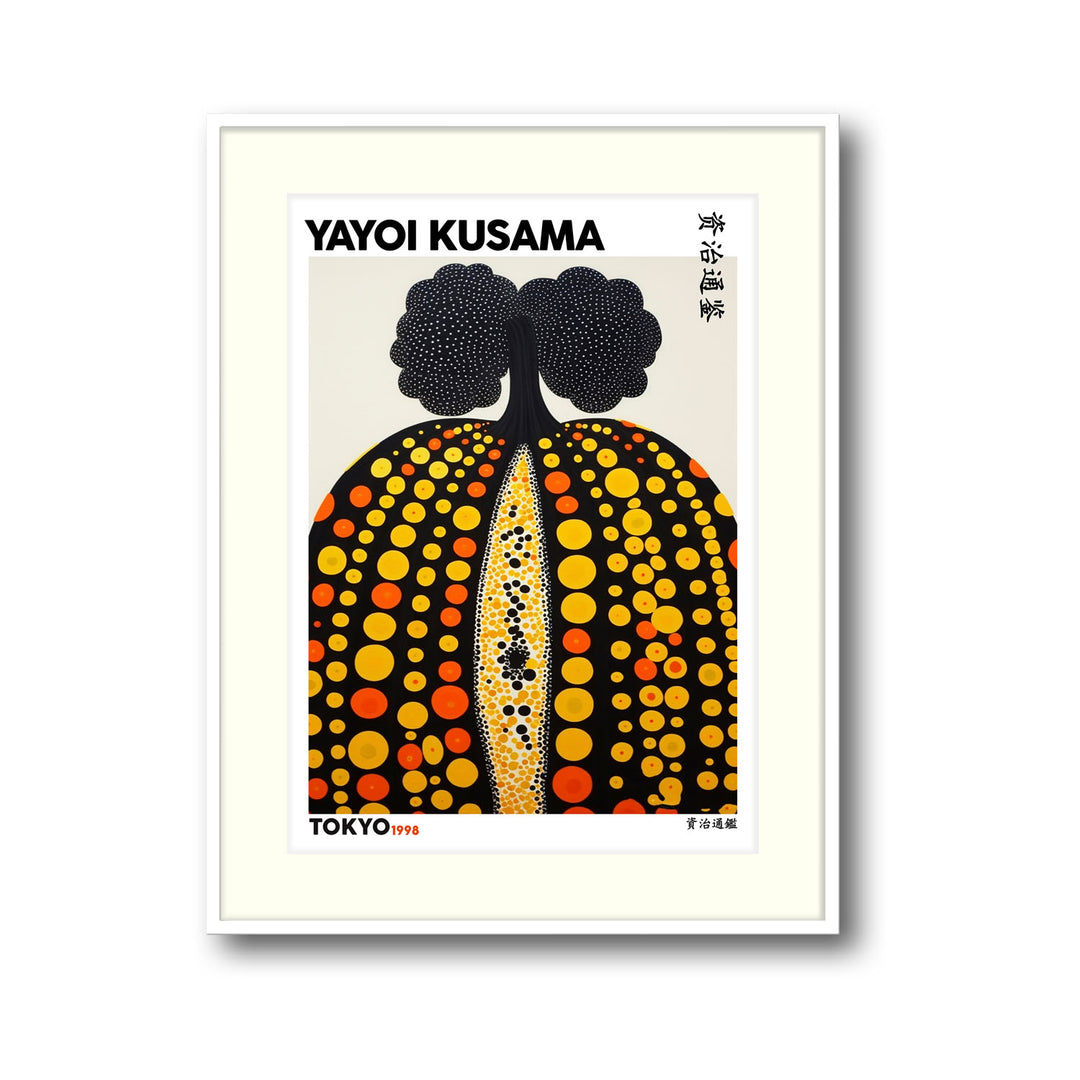 the-pumpkin-yayoi-kusama canvas art - Shop art for home decor