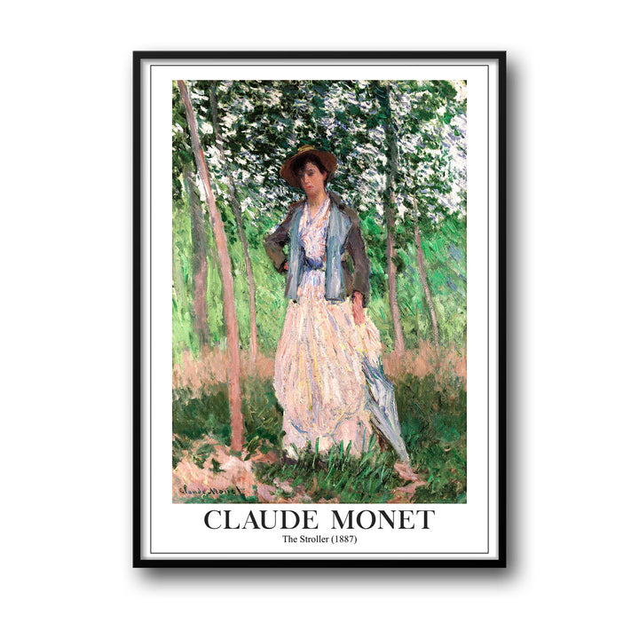 the-stroller-1887-claude-monet canvas art - Shop art for home decor