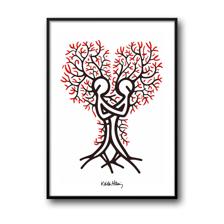 the-tree-of-love-keith-haring canvas art - Shop art for home decor