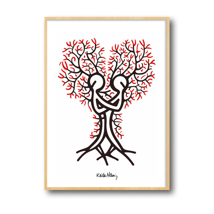 the-tree-of-love-keith-haring canvas art - Shop art for home decor