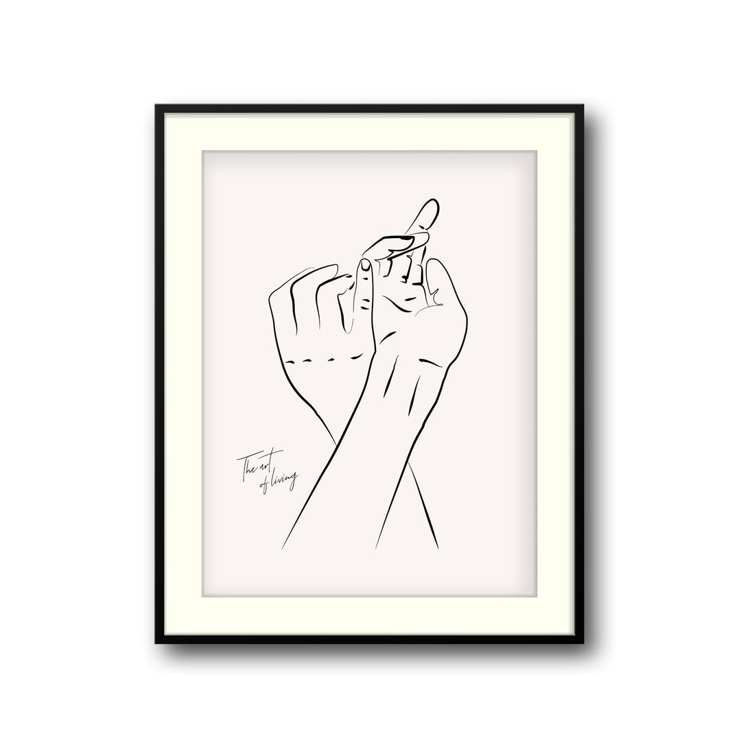 touch art print - High-quality canvas print from Raremango