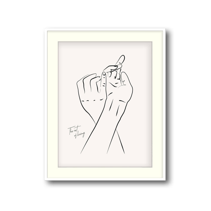 touch art print - High-quality canvas print from Raremango