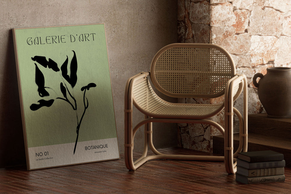 verdant-elegance art print - High-quality canvas print from Raremango