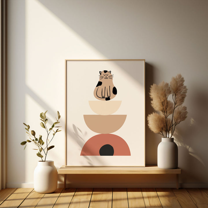 whiskers art print - High-quality canvas print from Raremango