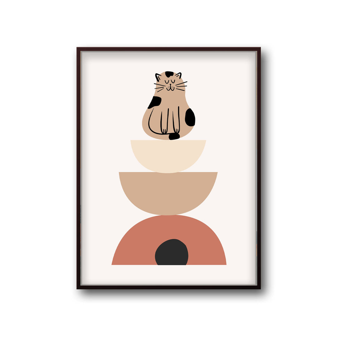 whiskers art print - High-quality canvas print from Raremango