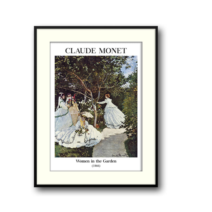 women-in-the-garden-1866-claude-monet canvas art - Shop art for home decor