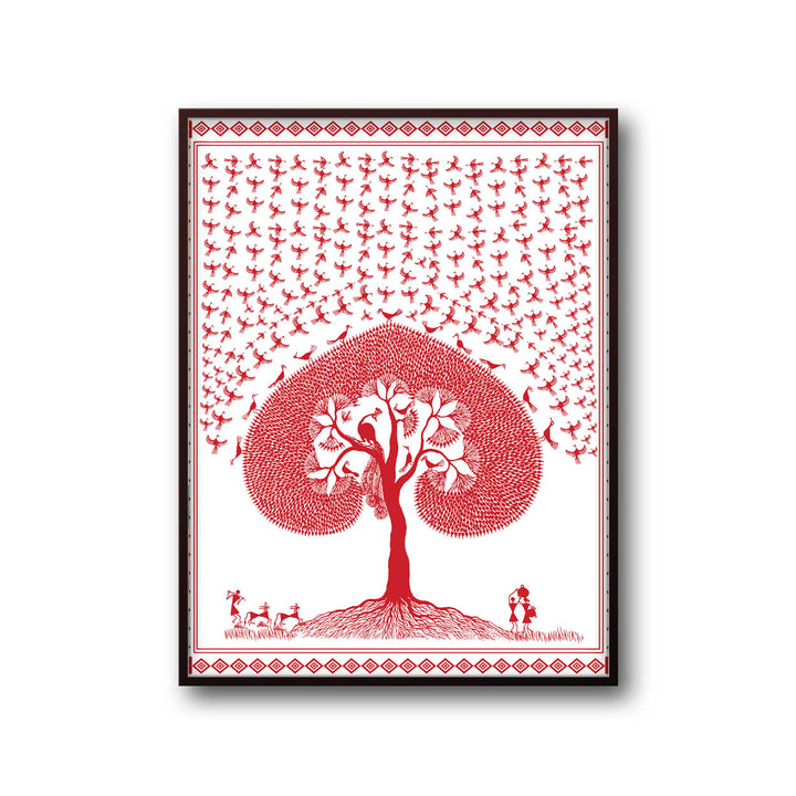 Natures Harmony - Warli Art