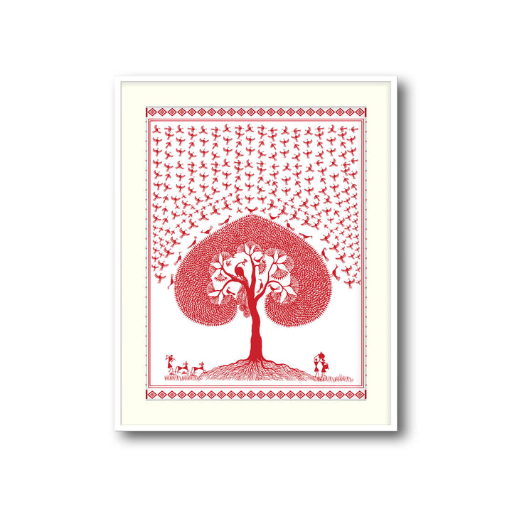 Natures Harmony - Warli Art