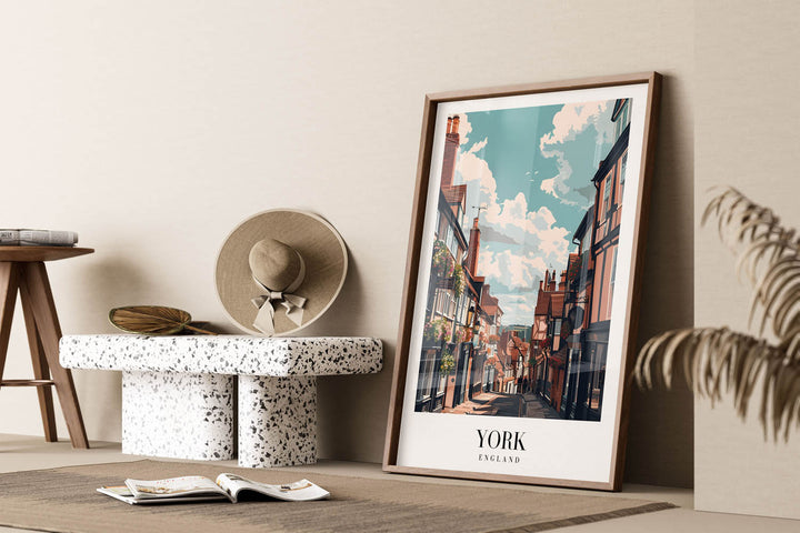 Streets of York - Cities Paintings