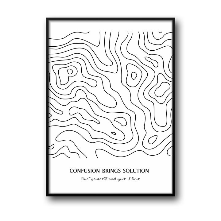 confusion canvas art - Shop art for home decor