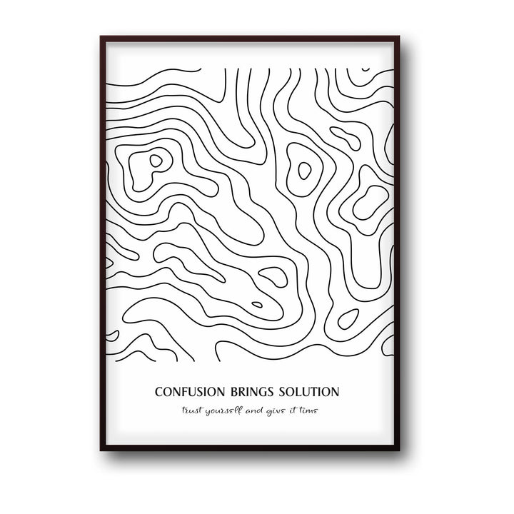 confusion canvas art - Shop art for home decor