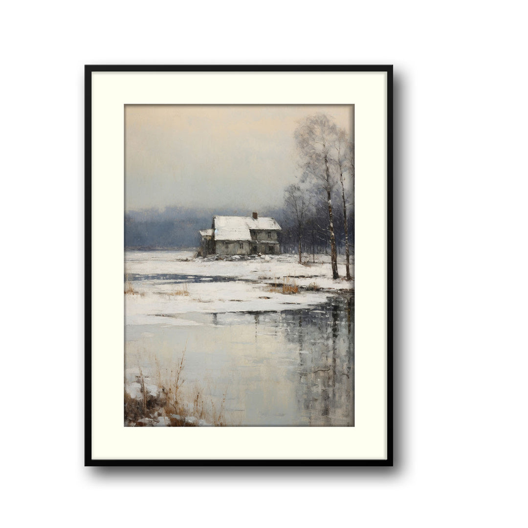 Unique deserted-house- Beautiful framed art print available at Raremango