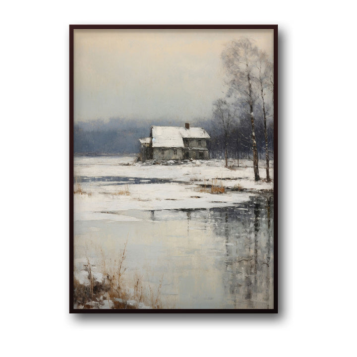 Unique deserted-house- Beautiful framed art print available at Raremango