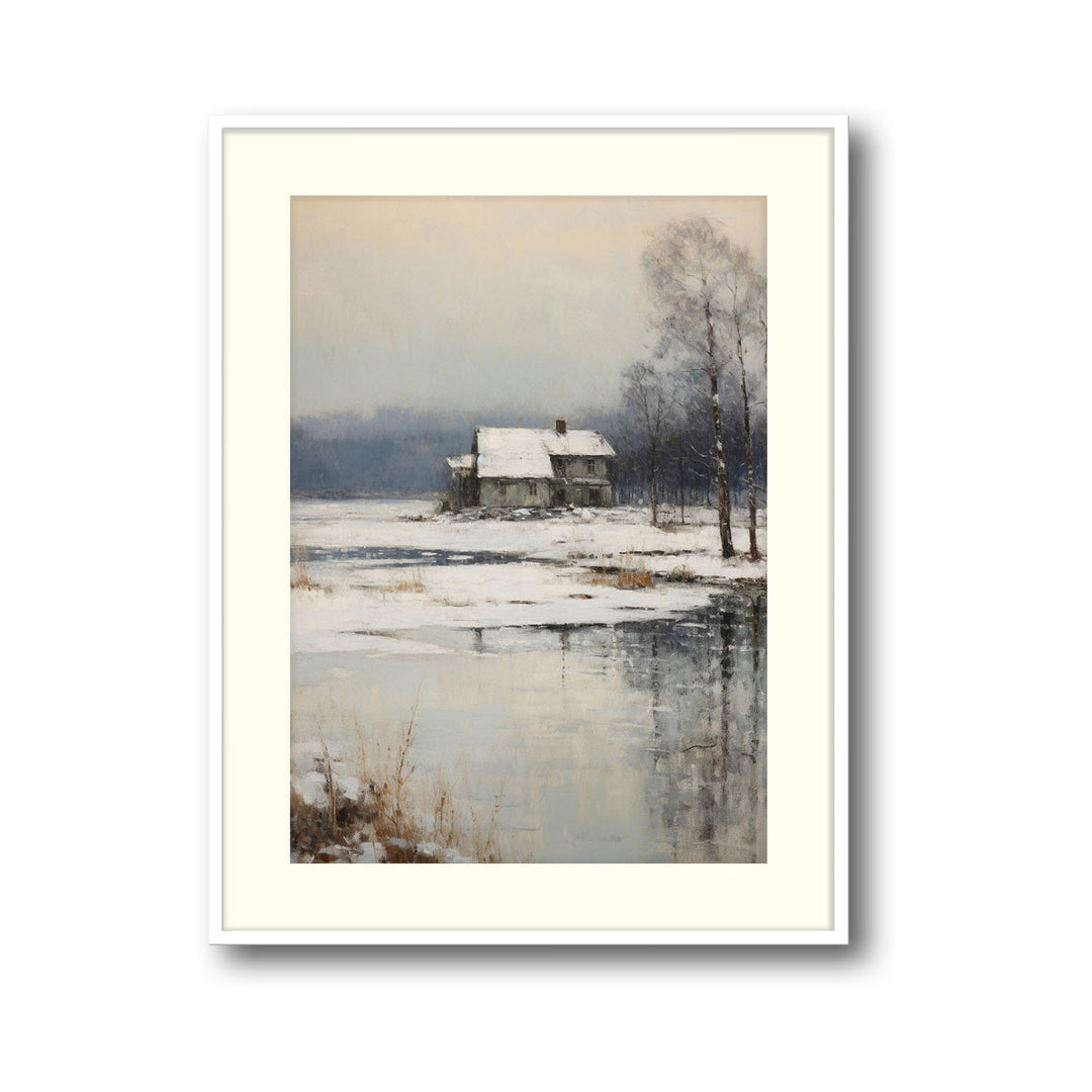 Unique deserted-house- Beautiful framed art print available at Raremango