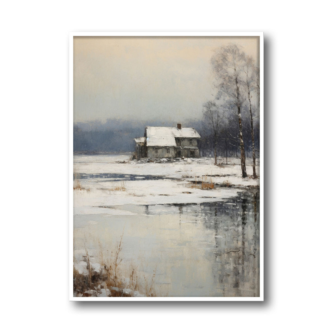 Unique deserted-house- Beautiful framed art print available at Raremango