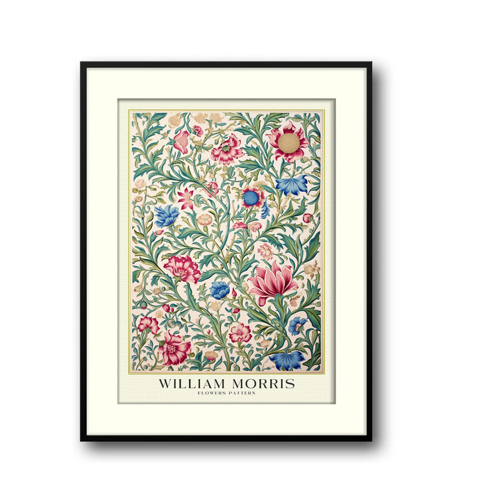 Unique flowers-william-morris- Beautiful framed art print available at Raremango