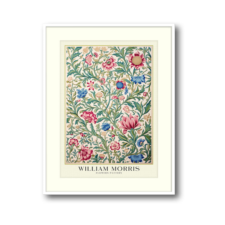 Unique flowers-william-morris- Beautiful framed art print available at Raremango